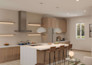 design 3d architectural interior house model, kitchen, bathroom, bedroom render